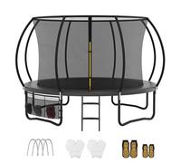 VFU Trampoline Extérieur Ø 366 cm, Noir
