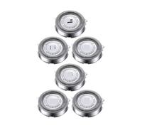 VFUNIOUSF Lot de 6 têtes de Rechange for rasoirs Philips SH30/50/52, compatibles avec Les modèles 1000, 2000, 3000 et 5000.
