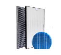 VFUNIOUSF Purificateur d'air FZ-D60HFE, FZ-D60DFE, FZ-G60DFE, FZ-A61MFR, Compatible avec Sharp, purificateur d'air KC-D61R-W, KC-D60E, KC-D60EU-W, Filtre Hepa(Dark Khaki)