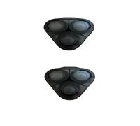 VFUNIOUSF Tête de Rasoir de Rechange Lavable, Compatible avec Philips S5000, S5370, S5571, S5420, S5140, S5380 et S5400(Silver 2PCS)