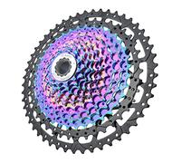 VG SPORTS Cassette de vélo Ultra légère 8/9/10/11/12 Vitesses pour VTT 11-40T/11-42T/11-46T/11-50T/11-52T MTB Cassette de Support en Aluminium léger