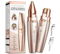 VG VOGCREST Tondeuse pour le visage et les sourcils (Rose)