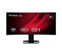 Viewsonic Display VG3419C écran plat de PC 86,4 cm (34") 3440 x 1440 pixels UltraWide Quad HD LED Noir