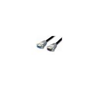VGA-Kabel Equip Verl. HDB 15pin St/Bu 1.80m HQ schwarz