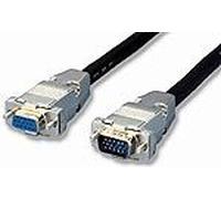 VGA-Kabel Equip Verl. HDB 15pin St/Bu 1.80m HQ schwarz