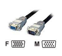 VGA-Kabel Equip Verl. HDB 15pin St/Bu 15.0m HQ schwarz