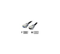 VGA-Kabel Equip Verl. HDB 15pin St/Bu 15.0m HQ schwarz
