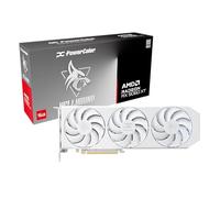 PowerColor Radeon RX 9060 XT 16GB Hellhound Spectral White - Carte graphique AMD