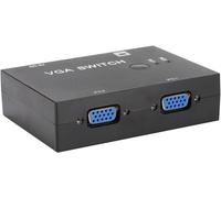 Vga Switch Box 2 Pc To 1 Monitor Splitter Vga 2-In-1-Out 2 Port Switcher Support Vga/Xvga/Svga/Uxga Multi-Sync Display Switch Two Way Vga Vedio Switch For Pc Tv Monitor[Audio3437]