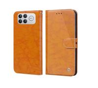 VGANA Étui pour Xiaomi Poco F8 Ultra [ Verre Trempé *1 ] [ Pochette de Portefeuille ] [ Premium PU ] Coque Protection à la Mode avec Fonction de Porte Cartes. Brun