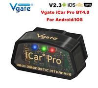 Vgate Icar Pro Elm327 V2.3 Pour Vw Pour Skoda Obd 2 Obd2 Scanner De Diagnostic Automatique Wifi Bluetooth 4.0 Outil De Numérisation Odb2 Pour Bmw-Bt4.0