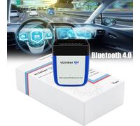 VGATE VLINKER BM + OBD2 V2.2 Bluetooth double mode 4.0 Diagnostic automobile détecteur de pannes pour Android/compatible avec iOS