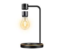 VGAzer Ampoule flottante, chargeur sans fil, ampoule flottante magnétique, lampe de nuit, lampe flottante pour chambre, bureau, décoration de bureau