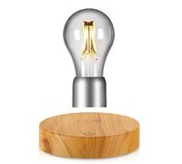 VGAzer Ampoule magnétique flottante scientifique avec lumières LED, lampe flottante, jouet cadeaux pour amoureux, amis, parents, enfants pour anniversaire, vacances