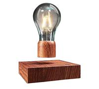 VGAzer Lampe de bureau magnétique à lévitation sans fil Ampoule LED Cadeaux uniques, décoration de chambre, lumière de nuit, décoration de bureau à la maison, jouets de technologie