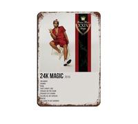 VGDFH Couverture d'album Jukebox Unorthodox Bruno Mars (2) en métal vintage pour pub, club, café, bar, décoration murale, affiche rétro 20 x 30 cm