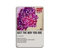 VGDFH Couverture d'album Jukebox Unorthodox Bruno Mars (3) en métal vintage pour pub, club, café, bar, décoration murale, affiche rétro 20 x 30 cm