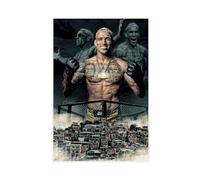 VGDFH UFC Charles Oliveira Profession Boxing Poster sur toile sans cadre 30 x 45 cm