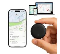 VGE Smart Traceur Tag, Apple Traceur pour Trouver Mes Objets, Étiquettes Intelligentes Compatible avec Find My, Anti-Perte sans Abonnement pour Voiture, Clés, Sac, Valise, Animaux - IP67 Étanche
