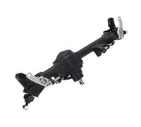 VGEBY 1 10 RC Essieu Droit en Alliage d'aluminium Mise à Niveau de l'Essieu Avant Noir Ajustement Direct pour F10T VP RC Crawler Ensemble d'installation de 3 Pièces pour Les Utilisateurs de