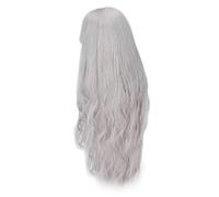 VGEBY 1/3 Poupée Cheveux Argent Gris Doux Bouclés Perruque pour Habiller Bricolage adapté aux Poupées 21-24 Cm