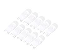 VGEBY 10 Pièces G9 LED Ampoule 500lm Blanc Chaud Pas de Scintillement Ampoule à Intensité Variable pour Lustre Plafonnier Applique économie D'énergie Petite Ampoule 2W(#1)