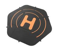 VGEBY 110 Cm Drone Landing Pads, Noir Landing Mats Hex Double Face Pliable Portable Imperméable Silicone Fixation Drone Pads pour 3