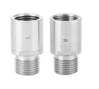 VGEBY 2pcs Prolongateur de Pédale de Vélo, Rallonge de Pédale en Alliage d'Aluminium Spacer Extender Adaptateurs de Vélo de Route Vélos Et Pièces Détachées