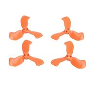VGEBY 4 Hélices de Drone, Lames de Remplacement PC Légères et Silencieuses pour Neo 2, Parfaites pour Les Accessoires de Mini Quadrirotor (Orange)