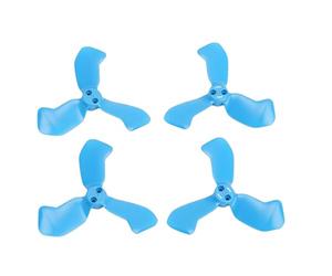 VGEBY 4 Hélices de Drone, Lames de Remplacement PC Légères et Silencieuses pour Neo 2, Parfaites pour Les Accessoires de Mini Quadrirotor (Blue)