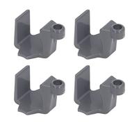 VGEBY 4 PCS Clip de Garde-Boue Marin, Surfaces Plus Lisse à Réglage Facile Clips de Pare-Chocs de Bateau de Rail de Ponton Quadrate avec Trou de Corde, pour Pare-Chocs de Bateau