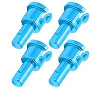 VGEBY 4 Pièces Coupelle Différentielle RC, Connecteurs Résistants à l'usure en Alliage D'aluminium pour Voiture Télécommandée, avec Conception Améliorée pour A949 A959 A969 A979 A929 (Blue)