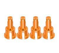 VGEBY 4 Pièces Coupelle Différentielle RC, Connecteurs Résistants à l'usure en Alliage D'aluminium pour Voiture Télécommandée, avec Conception Améliorée pour A949 A959 A969 A979 A929 (Gold)