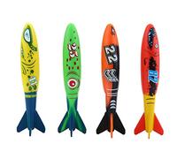 VGEBY 4pcs Jouets de Torpille, Jouet de Divertissement sous-Marin de Plongée de Bandits de Toypedo de Piscine