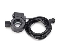 VGEBY Accélérateur au Pouce de Vélo, Poignée ABS, étanche, Poignée de Remplacement pour Vélo électrique et Scooter avec Installation Facile