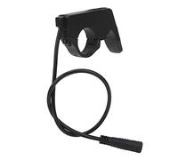 VGEBY Accélérateur au Pouce pour Vélo électrique, Contrôleur de Vitesse en Caoutchouc et ABS, 12 V à 72 V, Compatible avec les Moteurs à Entraînement Central de la Série BBS