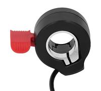 VGEBY AccéLéRateur de Frein de Scooter éLectrique, AccéLéRateur de Frein de Pouce de Scooter AccéLéRateur de Frein Fil de 1,6 M avec Borne à Broche 130X Rouge