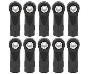 VGEBY Accessoires de Voiture RC, 10 pièces en Plastique et en Acier échelle 1:10 télécommande Voiture M4 Liaison tringlerie Tige extrémité Largeur Boules tête Commune Ensemble