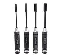 VGEBY Accessoires de Voiture Rc, Jeu de Tournevis à écrous Hexagonaux de Haute Précision en Alliage D'aluminium avec Poignée Antidérapante pour Avion de Voiture Rc