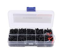 VGEBY Accessoires D'œillets de Badminton, Ensemble D'œillets de Badminton Powerti avec œillets de Raquette, Protecteur de Corde de Seau, Outils de Cordage