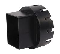 VGEBY Adaptateur de Descente Pluviale Durable de Taille Standard pour Un Drainage Fiable des Eaux de Pluie avec Vis (S)