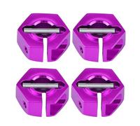 VGEBY Adaptateur de Moyeu de Roue, Conversion d'extension d'adaptateur de Moyeu RC Universel de 12 mm pour Voiture RC à l'échelle 1/10(5mm-Violet)