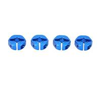 VGEBY Adaptateur de Moyeu D'entraînement Hexagonal de Roue de 12mm, Coupleur de Combinaison, Pièces de Rechange de Voiture RC en Alliage D'aluminium avec Vis à Broches, pour Voiture 1 (Blue)