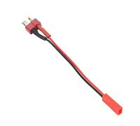 VGEBY Adaptateur Prise T vers JST Mâle, Fil de Silicone Super Doux, Haute Résistance à la Corrosion, durabilité à la Flexion pour Voiture, Avion, Bateau RC