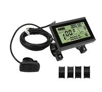VGEBY Affichage de Vélo LCD3, 72V KT LCD3 Affichage de Vélo électrique avec Connecteur SM pour Contrôleur KT