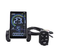 VGEBY Affichage de Vélos électriques, Panneau D'écran étanche à l'eau de Compteur D'affichage LCD électrique avec Connecteur SM pour Scooter de Vélo électrique