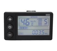 VGEBY Affichage LCD de Vélo électrique 24V 36V 48V 60V, Affichage LCD de Vélo électrique S866 pour Le Remplacement du Scooter électrique