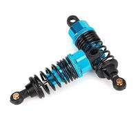 VGEBY Amortisseur d'amortisseur, 2 pièces en métal RC Amortisseur de Chocs de Voiture RC Accessoires de pièces de Rechange pour Voiture 1:10 RC Bleu(65mm)