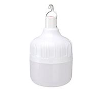 VGEBY Ampoule de Secours Portable, Ampoule LED Rechargeable par USB 120 W 3600 MAh avec Crochet 3 Modes D'éclairage Minuterie à Distance, pour Panne de Courant Camping Tente Extérieure