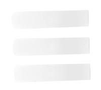 VGEBY Anches de saxophone alto, 3 Pcs Anches en Résine Professionnelle avec Matériau , Longue Durée de Vie, Son Chaud Complet pour Saxophone Alto (WHITE)